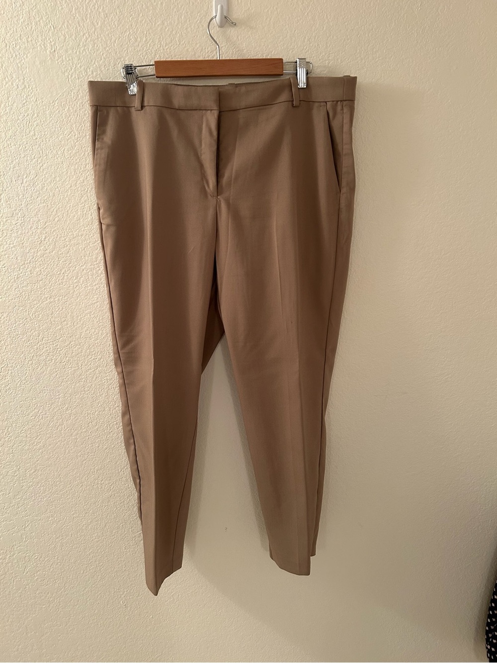 H&M Women’s Wide Leg Dress Pants - Light Brown